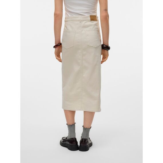 VERO MODA VMVERI HR Calf Denim Skirt GA Mix NOOS