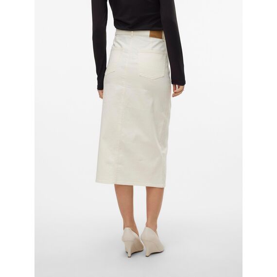 VERO MODA VMVERI HR Calf Denim Skirt GA NOOS