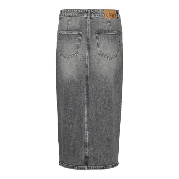 VERO MODA Female Jeansrock VMVERI Hohe Taille Midirock
