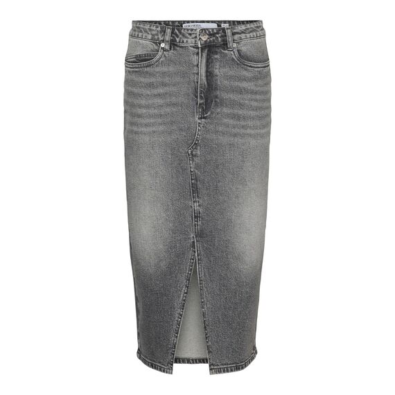 VERO MODA Female Jeansrock VMVERI Hohe Taille Midirock