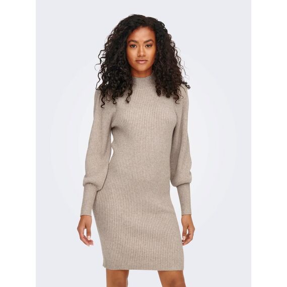 ONLY Damen Kleid 15232502 Mocha Meringue L