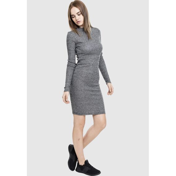 Urban Classics Damen, Kleid, Grau (Charcoal 91), L