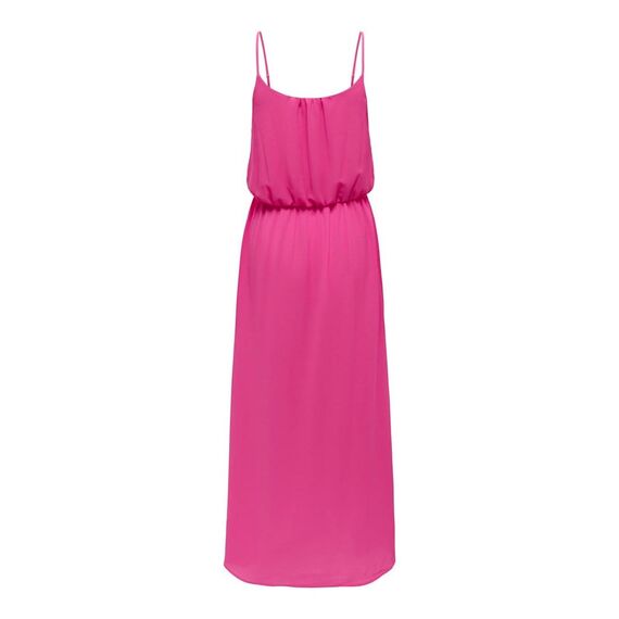 ONLY Damen Onlwinner S/L Maxi Dress Noos Ptm, Fuchsia Purple, 40