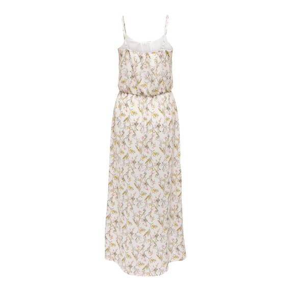 ONLY Damen Onlwinner S/L Maxi Dress Noos Ptm, White/AOP:stilky Flower, 32