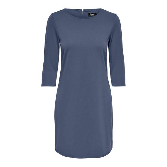 ONLY Damen Onlbrilliant 3/4 Dress JRS Noos Kleid, Vintage Indigo, XXL EU