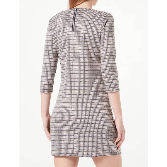 ONLY Damen ONLBRILLIANT 3/4 Check Dress NOOS JRS Kleid mini, Black/Checks:ella Check ,XXL