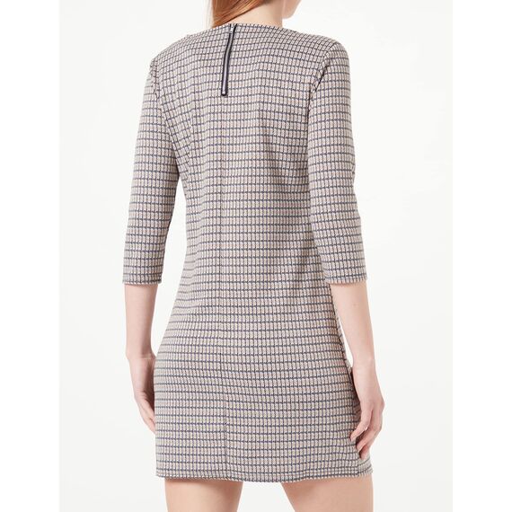 ONLY Damen ONLBRILLIANT 3/4 Check Dress NOOS JRS Kleid mini, Black/Checks:ella Check ,M