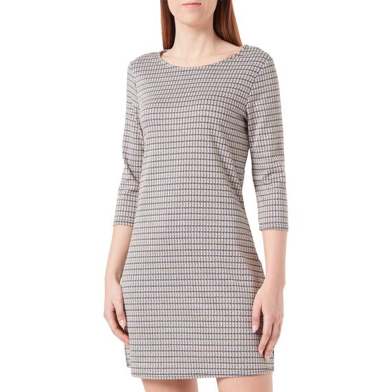 ONLY Damen ONLBRILLIANT 3/4 Check Dress NOOS JRS Kleid mini, Black/Checks:ella Check ,XL