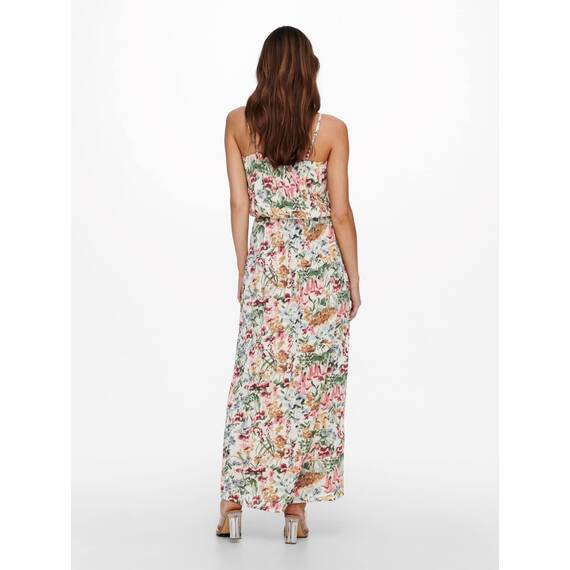 ONLY Damen Onlwinner Sl Maxi Dress Noos Wvn Kleid, Blumen-mischung ,34