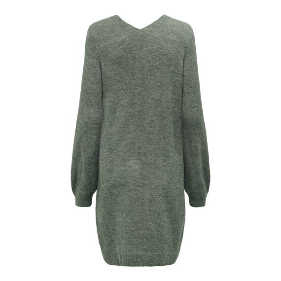 JDYELANORA L/S V-Neck Dress KNT NOOS