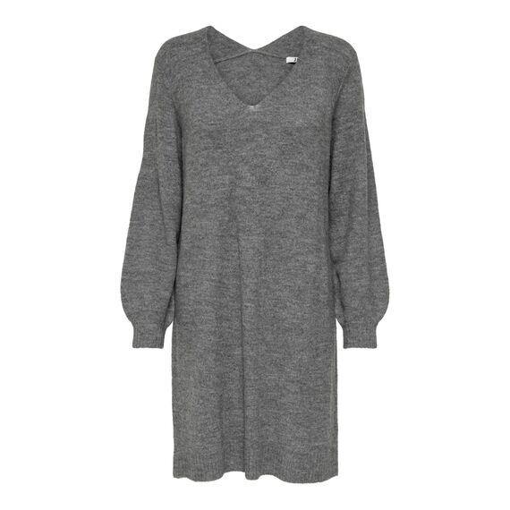 JDYELANORA L/S V-Neck Dress KNT NOOS