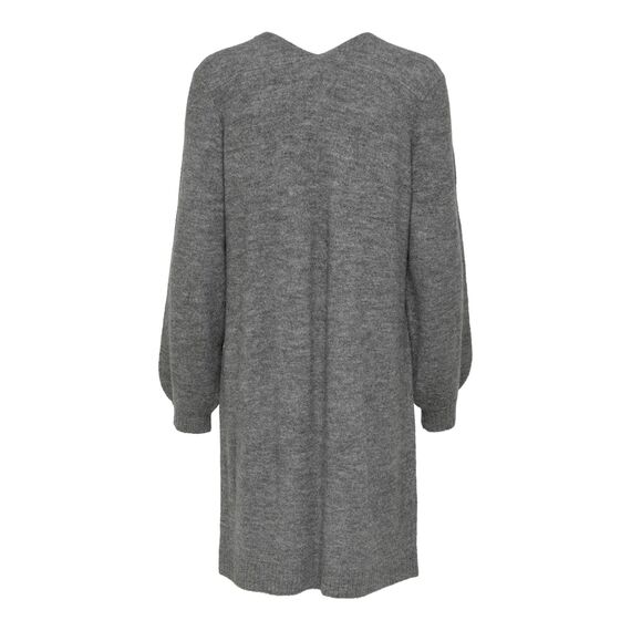 JdY JDYELANORA L/S V-Neck Dress KNT NOOS
