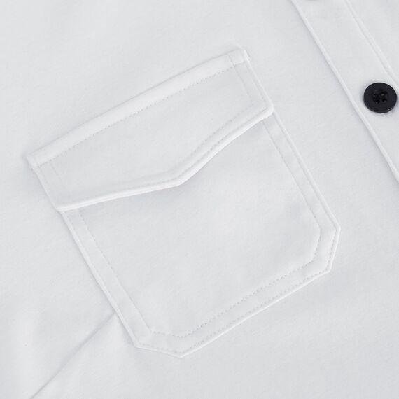 DJT Damen Weiches Gestrick Karierte Bluse Langarm Oberteile Roll Up Ärmel Hemdbluse Shirts Button Down Blusen Top Solides-Weiß L