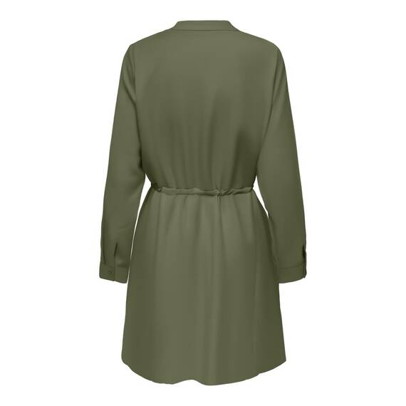 ONLY Damen Onlcory Life L/S V-Neck Tunic WVN Noos Tunika-Top Für Den Alltag Mit Volumenärmeln Und Stylischem V-Ausschnitt, Kalamata, 42