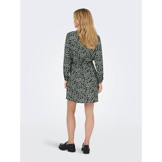 ONLY Damen Onlcory Life L/S V-Neck Tunic WVN Noos Tunika-Top Für Den Alltag Mit Volumenärmeln Und Stylischem V-Ausschnitt, Laurel Wreath, L