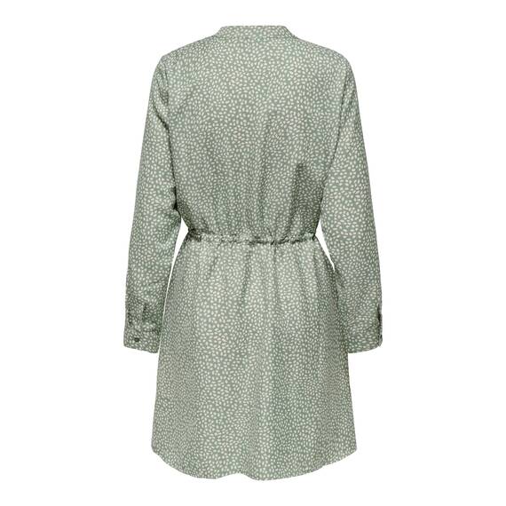 ONLY Damen Onlcory Life L/S V-Neck Tunic WVN Noos Tunika-Top Für Den Alltag Mit Volumenärmeln Und Stylischem V-Ausschnitt, Lily Pad, 42
