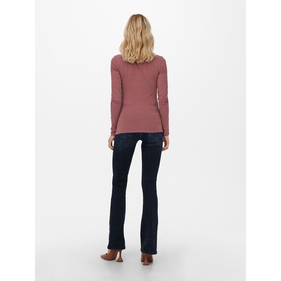 VERO MODA Damen VMMAXI My LS Soft UNECK NOOS 3-Pack, Walnut/Rose Brown & MARSHMALLO, S