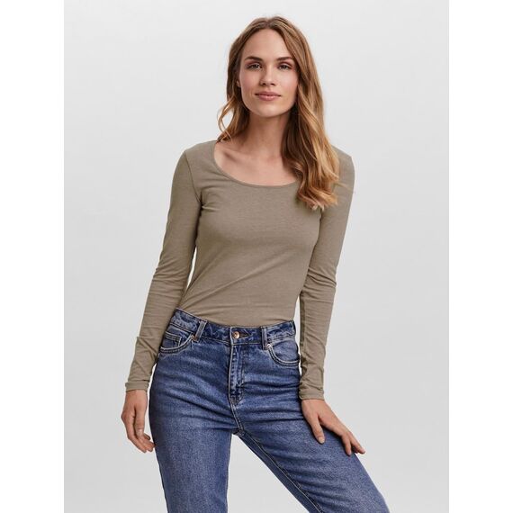 VERO MODA VMMAXI My LS Soft Long U-Neck NOOS