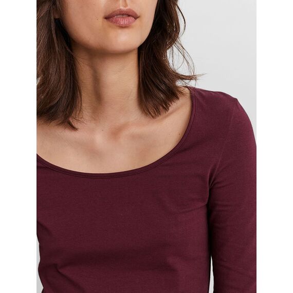 VERO MODA Damen VMMAXI My LS Soft UNECK NOOS 3-Pack, Night Sky/Port Royale & Rifle, XXL