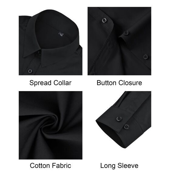 J.VER Bluse Damen Business Meeting Damenbluse Elegant Langarmshirt Stretch Tailliert Formeller Blusen Modische All Schwarz