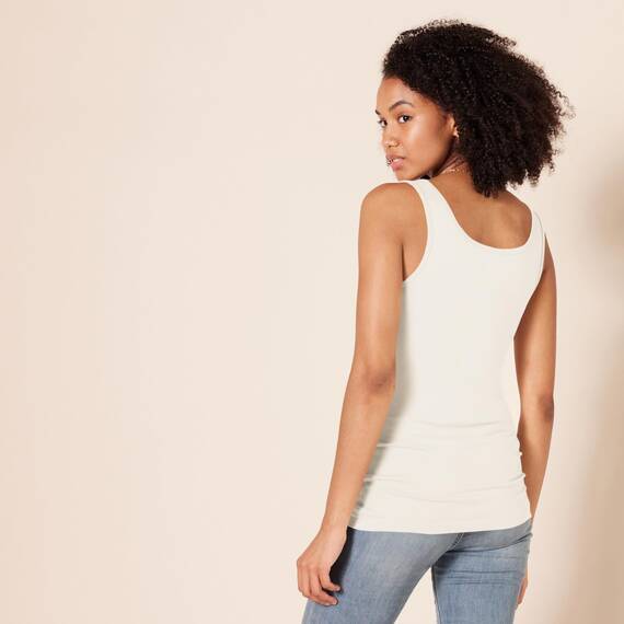 Amazon Essentials Damen Tanktop, Schmale Passform, 2er-Pack, Beige/Braun, XXL