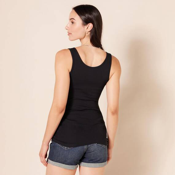 Amazon Essentials Damen Tanktop, Schmale Passform, 2er-Pack, Olivgrün/Schwarz, XXL
