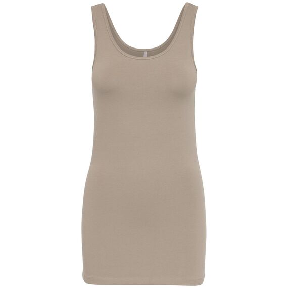 ONLY 3er Pack Damen Oberteile Basic Tank Tops weiß, schwarz, grau, blau, Creme Frauen Shirt lang Sommer Shirts Top 15201465 (XL, Farbmix 1)
