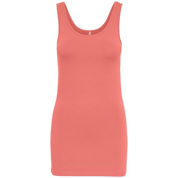 ONLY 3er Pack Damen Oberteile Basic Tank Tops weiß, schwarz, grau, blau, Creme Frauen Shirt lang Sommer Shirts Top 15201465 (XL, Farbmix 1)