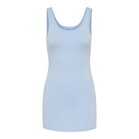 ONLY 3er Pack Damen Oberteile Basic Tank Tops weiß, schwarz, grau, blau, Creme Frauen Shirt lang Sommer Shirts Top 15201465 (M, FarbMix 2)