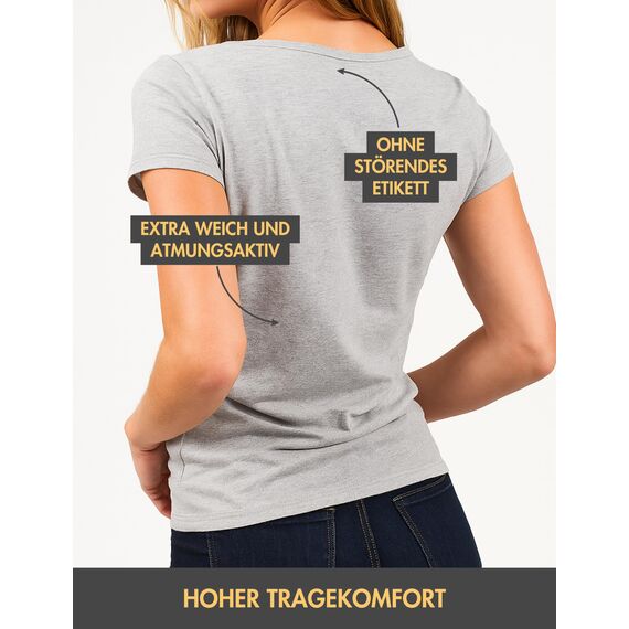 Basic Treasure 3er Pack T Shirt Damen, Kurzärmliges Damen Shirt für Frauen, 100% Baumwolle, Rundhals (DE/NL/SE/PL, Alphanumerisch, M, Regular, Regular, 3 Farben Mix Rosa Beige Grau meliert - Kurzarm)