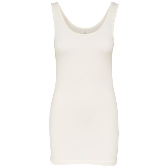 ONLY 3er Pack Damen Oberteile Basic Tank Tops weiß, schwarz, grau, blau, Creme Frauen Shirt lang Sommer Shirts Top 15201465 (M, FarbMix 5)