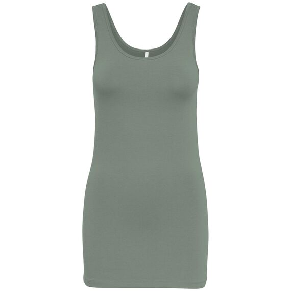 ONLY 3er Pack Damen Basic Tops Tank Top dunkel blau lang 15201465 Farb Mix 8 XL
