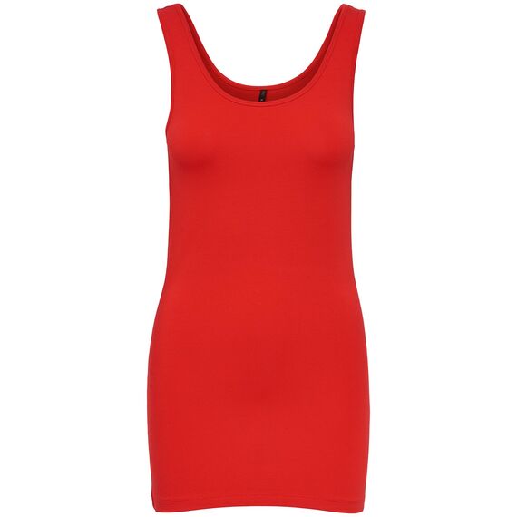 ONLY 3er Pack Damen Oberteile Basic Tank Tops weiß, schwarz, grau, blau, Creme Frauen Shirt lang Sommer Shirts Top 15201465 (M, FarbMix 5)