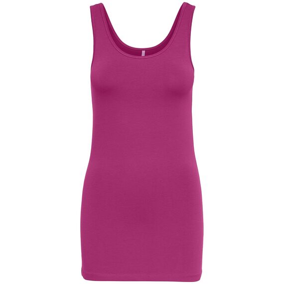 ONLY 3er Pack Damen Oberteile Basic Tank Tops weiß, schwarz, grau, blau, Creme Frauen Shirt lang Sommer Shirts Top 15201465 (XS, Farbmix 4)