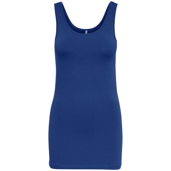ONLY 3er Pack Damen Oberteile Basic Tank Tops weiß, schwarz, grau, blau, Creme Frauen Shirt lang Sommer Shirts Top 15201465 (XS, Farbmix 4)