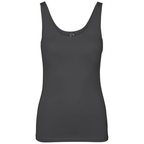 VERO MODA Damen VMMAXI My Soft UU Tank TOP NOOS Tanktop, Asphalt, XXL