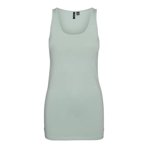 VERO MODA Women's VMMAXI My Soft Long Tank NOOS Top, Silt Green, S