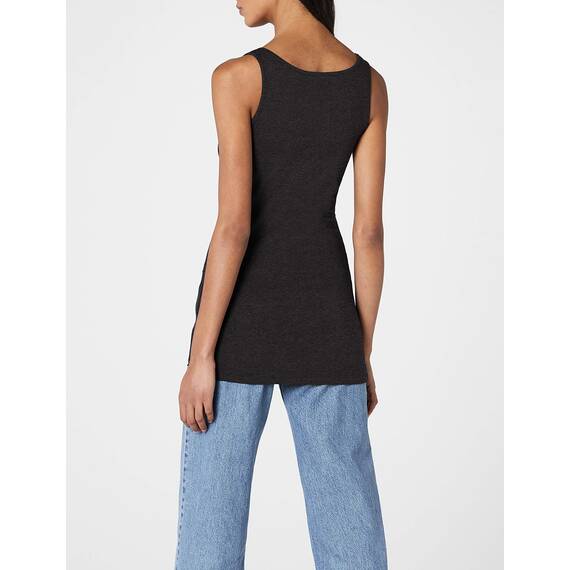 VERO Moda Vmmaxi Tanktop für Damen, Grau (Dark Grey Melange), XXL