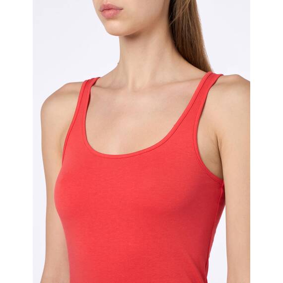VERO MODA Damen VMMAXI My Soft Long Tank TOP NOOS Tanktop, Cayenne, M