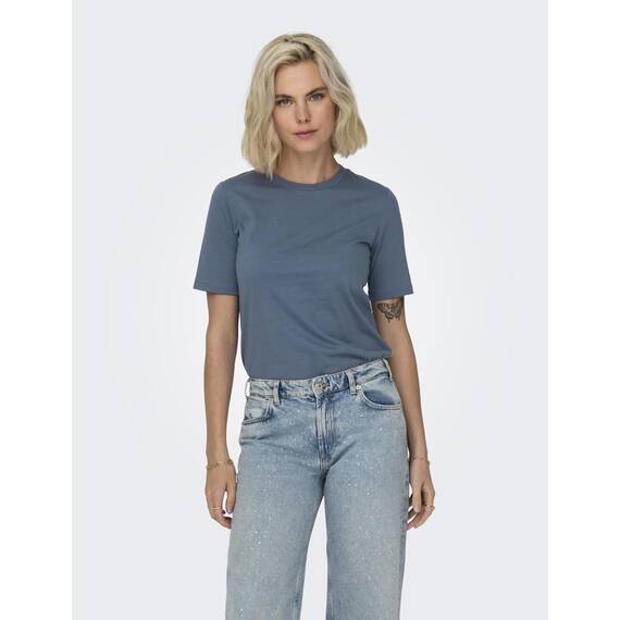 ONLY Damen Onlonly S/S Tee JRS Noos, Vintage Indigo, M