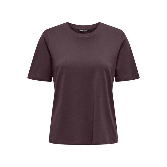 ONLY Damen Onlonly S/S Tee JRS Noos T-Shirt Mit O-Ausschnitt Und Kurzen Ärmeln Für Ultimativen Komfort, Winetasting, M