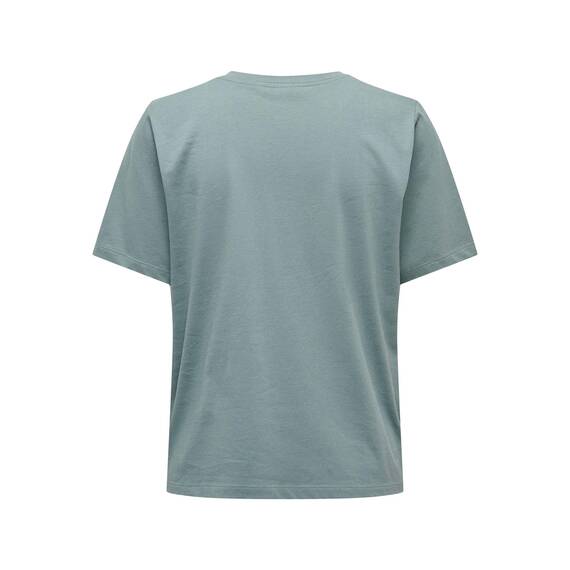 ONLY Damen Onlonly S/S Tee JRS Noos Kurzärmeliges T-Shirt Mit Normaler Passform Für Den Alltag, Balsam Green, M