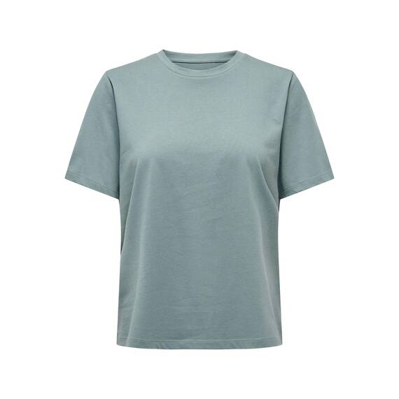 ONLY Damen Onlonly S/S Tee JRS Noos Kurzärmeliges T-Shirt Mit Normaler Passform Für Den Alltag, Balsam Green, XS