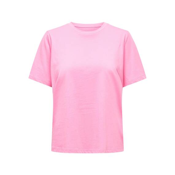 ONLY Damen Onlonly S/S Tee JRS Noos Kurzärmeliges T-Shirt Mit Normaler Passform Für Den Alltag, Sachet Pink, X-Large