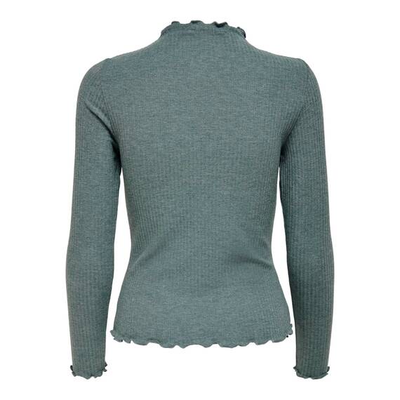 ONLEMMA L/S HIGH Neck TOP NOOS JRS/KA-X Balsam Green Melange 24