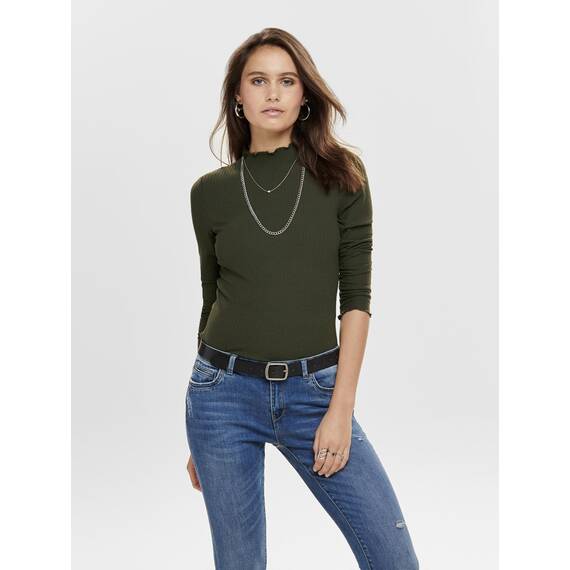 ONLEMMA L/S HIGH NECK TOP NOOS JRS