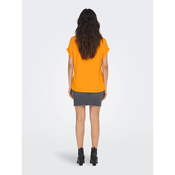 ONLY Tops für Damen Basic Kurzarm Rundhals