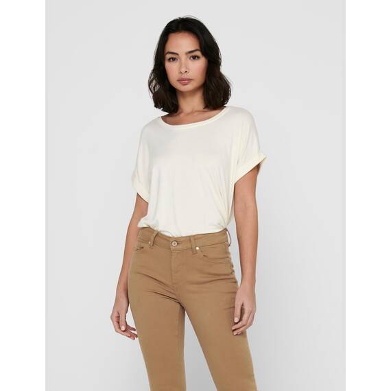 ONLY Tops für Damen Basic Kurzarm Rundhals