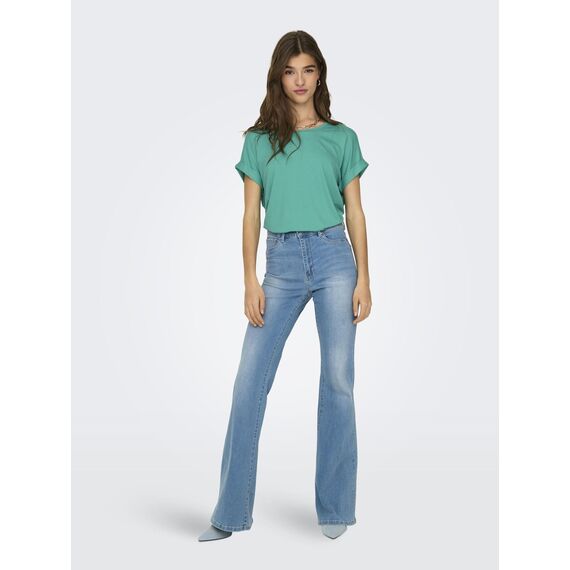 ONLY Tops für Damen Basic Kurzarm Rundhals