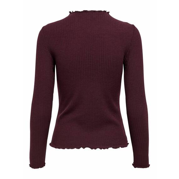 ONLEMMA L/S HIGH Neck TOP NOOS JRS/KA-X Madder Brown 24